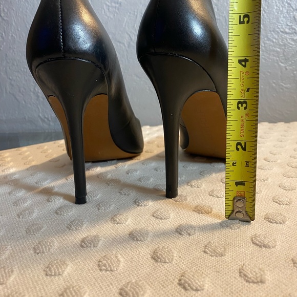 CHARLES by Charles David Black Leather Stiletto Heels - Picture 16 of 16